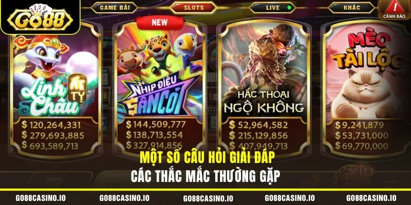 GO88 19 Một số câu hỏi giải đáp các thắc mắc thường gặp